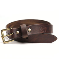 Cinto de Couro 1.25" Marrom