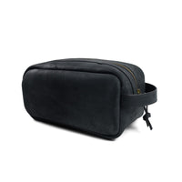 Necessaire em Couro Preta