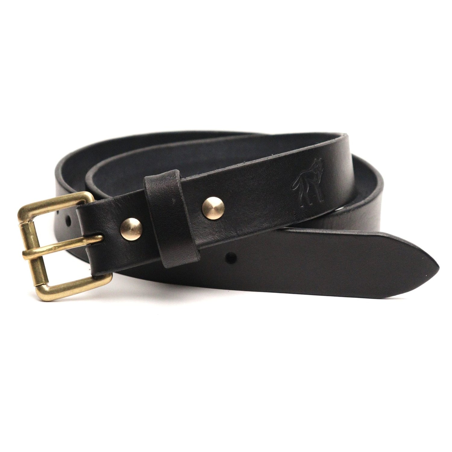 Cinto de Couro 1.25" Preto