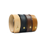 Bracelete de Couro Preto